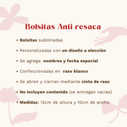 Kit Anti Resaca Boda Bolsitas Personalizadas