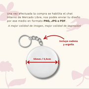 Llaveros Personalizados Diseño A Elección Ideal Souvenirs Plateado