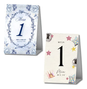 Números De Mesa Personalizados Tipo Carpita Para Eventos x12