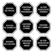 Tatuajes Temporales “Polígonos de Excesos” x35 | En 24 Horas