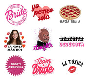 Tatuajes Temporales para Despedida de Soltera | Entrega en 24 Horas