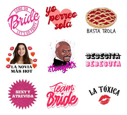 Tatuajes Temporales para Despedida de Soltera | Entrega en 24 Horas