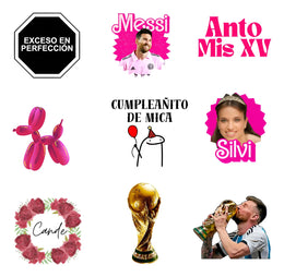 Tatuajes Temporales Personalizados para Fiesta de 15 años / XV